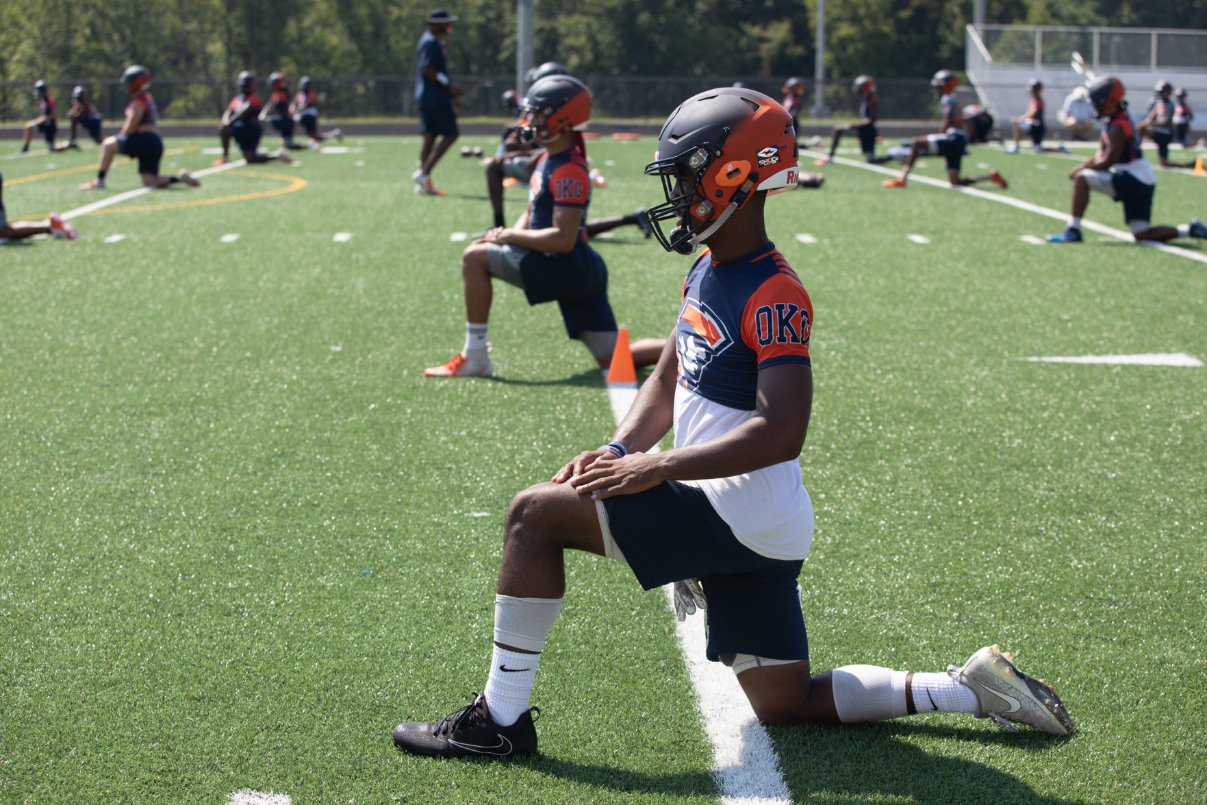 Football practice